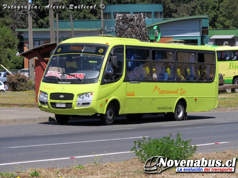 Carrocerías Inrecar Géminis II / Mercedes-Benz LO-916 / Intercomunal Sur