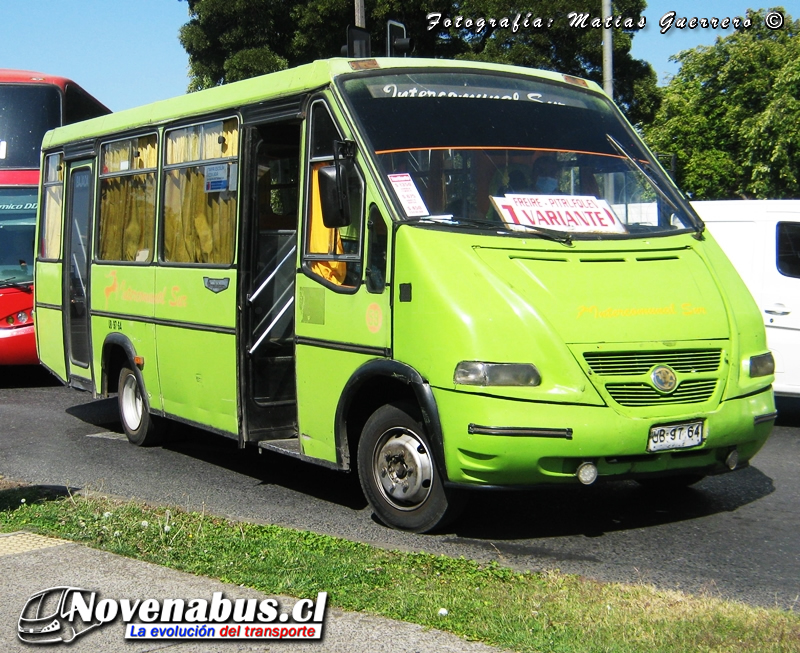 Metalpar Pucará 2000 / Mercedes-Benz LO-914 / Intercomunal Sur