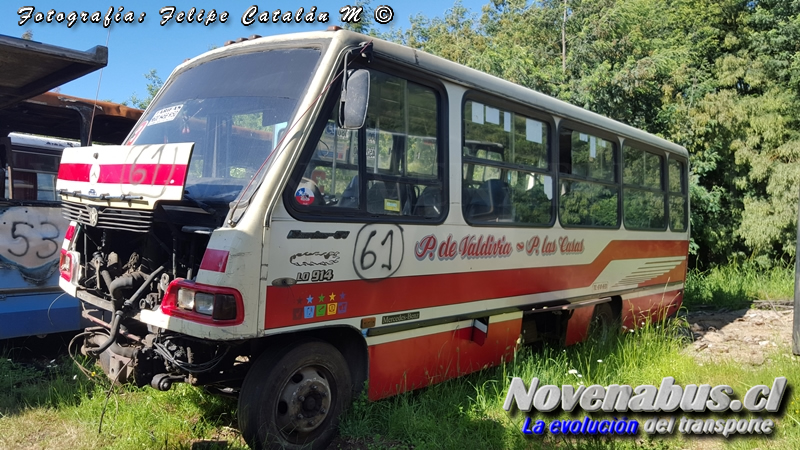 Marcopolo Senior / Mercedes-Benz LO-914 / Línea 3 Temuco