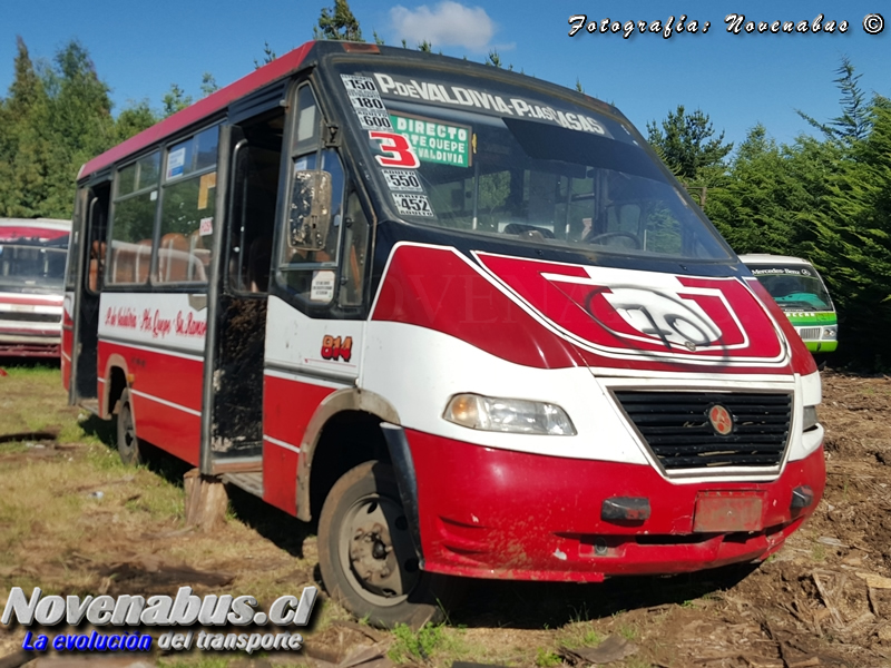 Metalpar Pucará 2000 / Mercedes-Benz LO-814 / Línea 3 Temuco