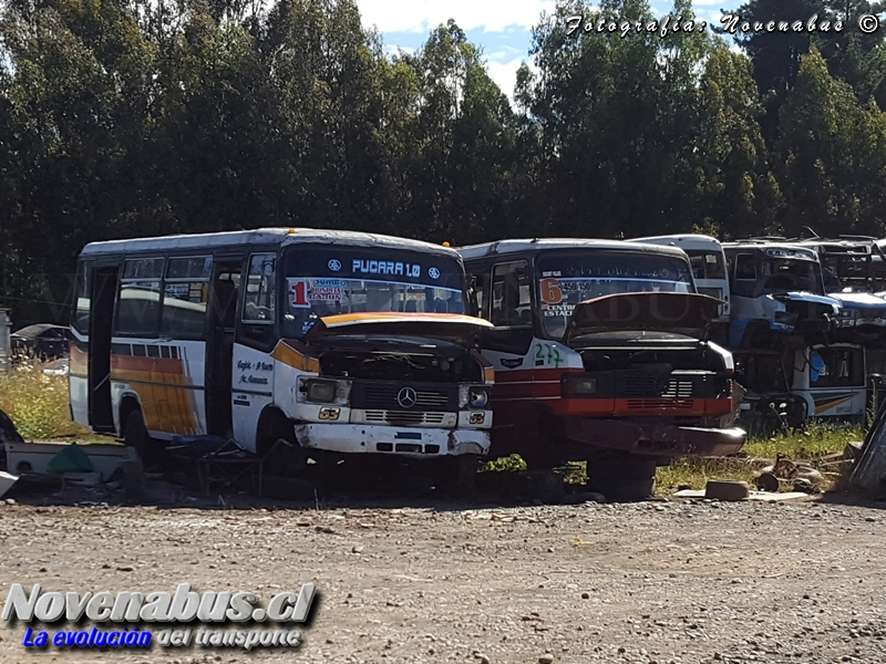 Metalpar Pucará / Mercedes-Benz LO-812 / Línea 1 & 6 Temuco