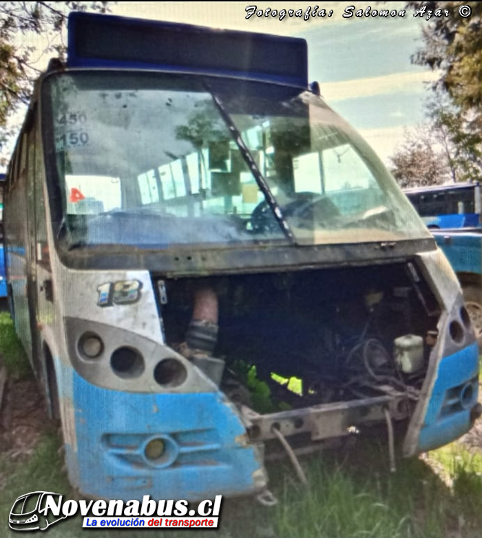 Metalpar Rayen / Youyi Bus ZGT6718 / Línea 4 Temuco