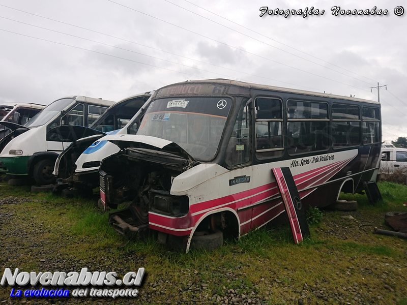 Inrecar / Mercedes-Benz LO-814 / Línea 6 Temuco