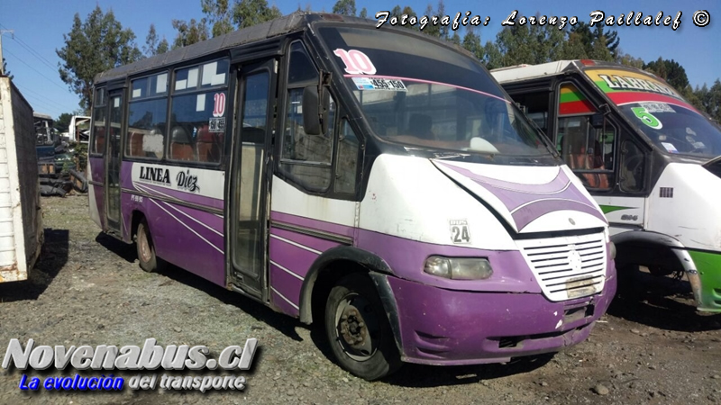 Metalpar Pucará 2000 / Mercedes-Benz LO-814 / Línea 10 Temuco