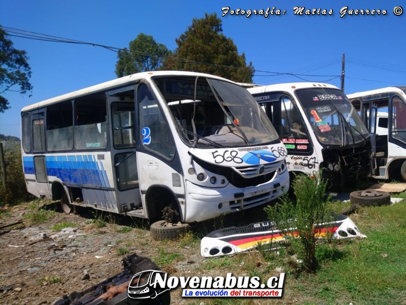 Neobus Thunder + / Mercedes-Benz LO-712 / Línea 2 Temuco