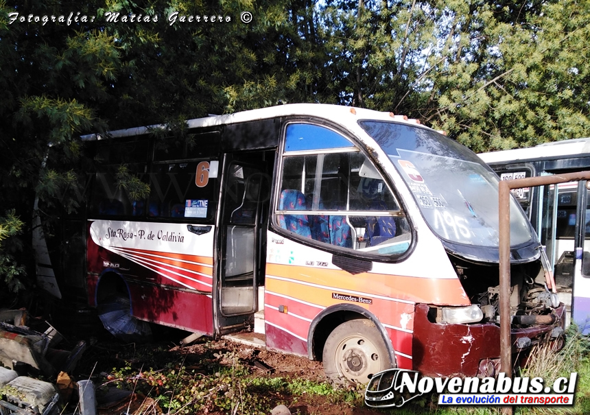 Metalpar Pucará Evolution IV / Mercedes-Benz LO-712 / Línea 6 Temuco