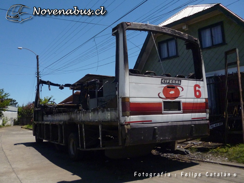 Ciferal Agilis / Mercedes-Benz LO-814 / Línea 6 Temuco