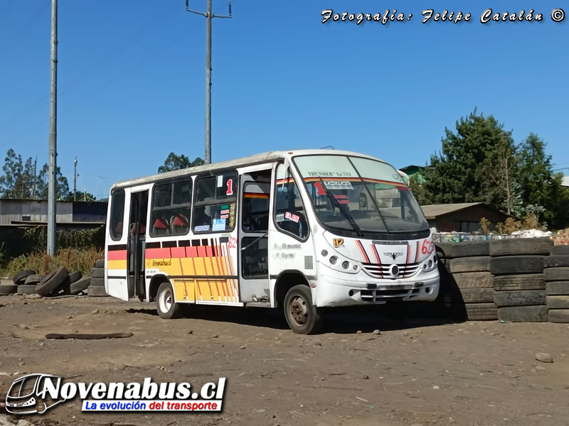 Neobus Thunder + / Mercedes-Benz LO-712 / Línea 1 Temuco