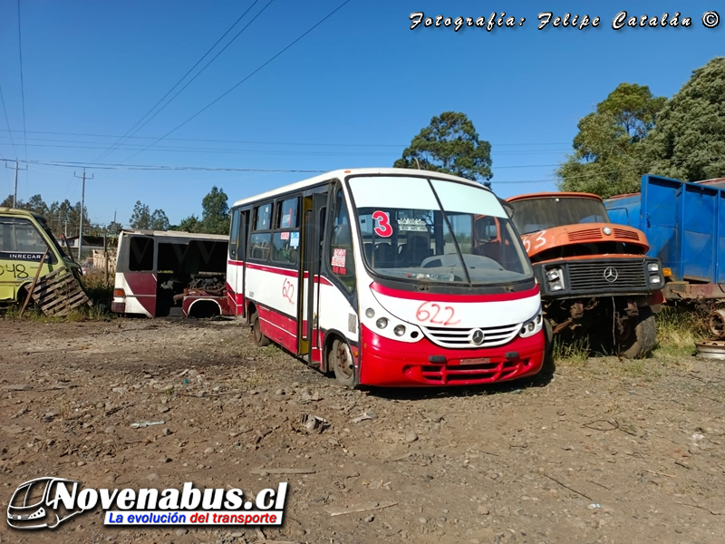 Neobus Thunder + / Mercedes-Benz LO-712 / Línea 3 Temuco