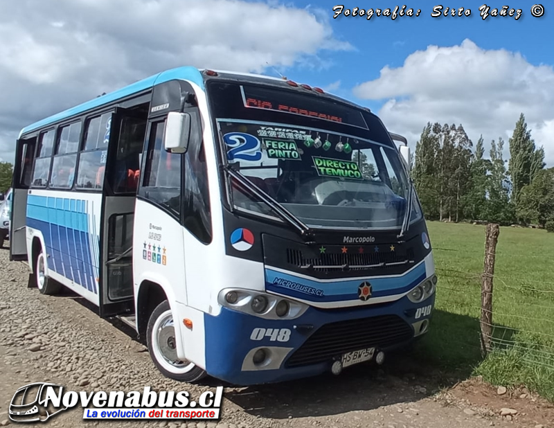 Marcopolo Senior / Mercedes Benz LO-916 / Línea 2 Temuco