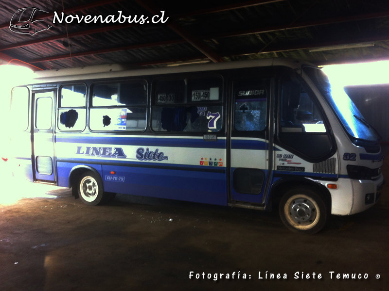 Maxibus Astor / Mercedes Benz LO-915 / Línea 7 Temuco