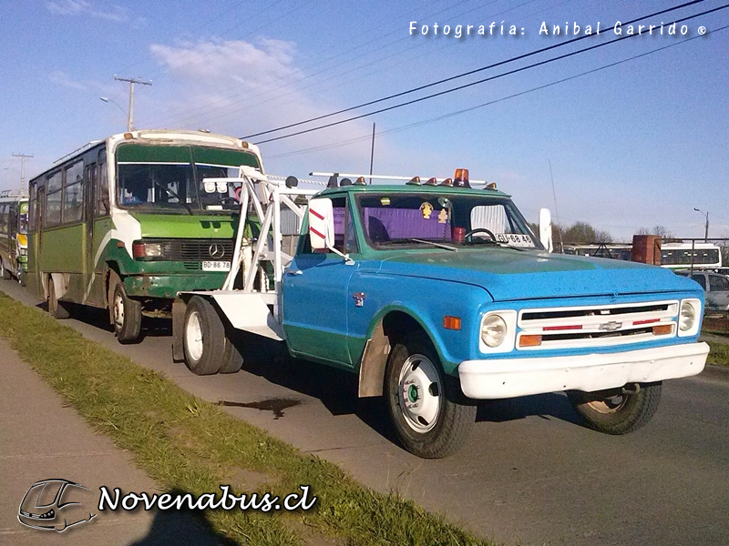 Plamecar / Mercedes-Benz LO-812 / Línea 1 Carahue