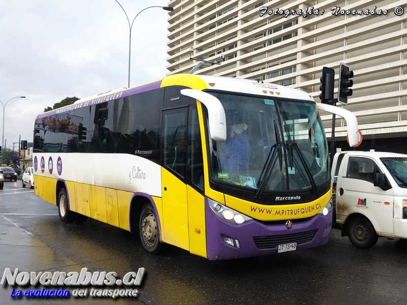 Marcopolo Ideale 770 / Mercedes-Benz OF-1724 / Ilustre Municipalidad De Pitrufquén